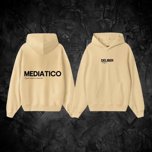 Mediatico hoodie.