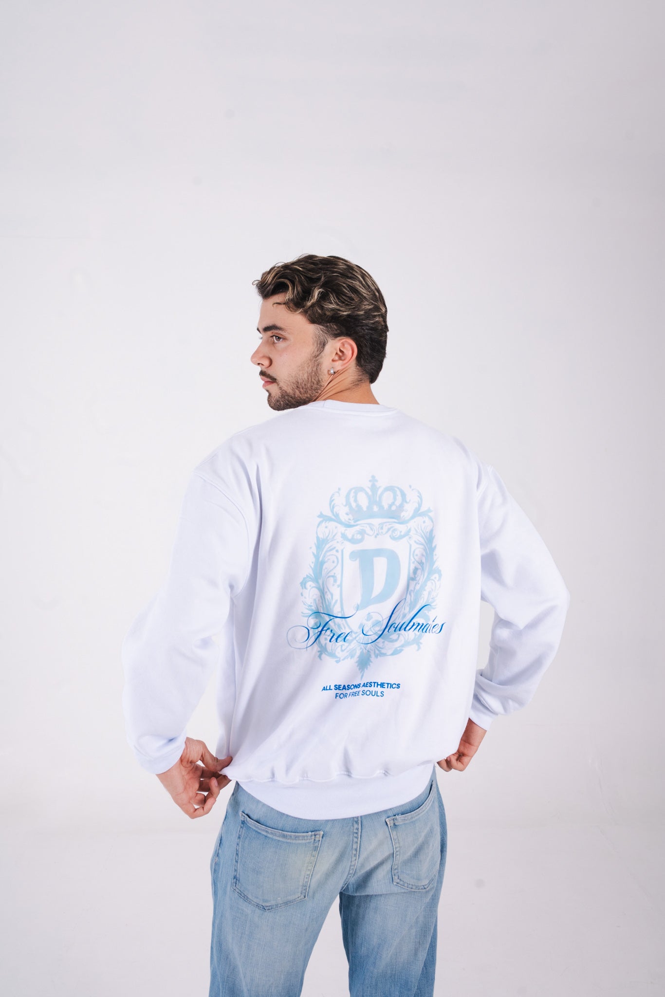 Free Soulmates Crewneck White