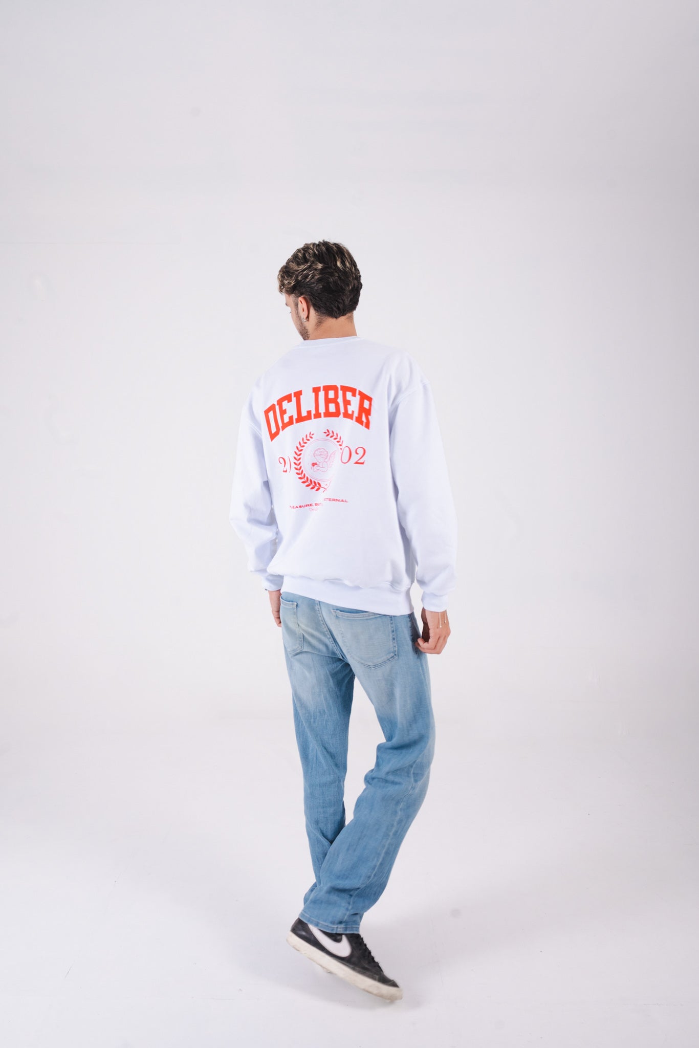 Pleasure Crewneck White